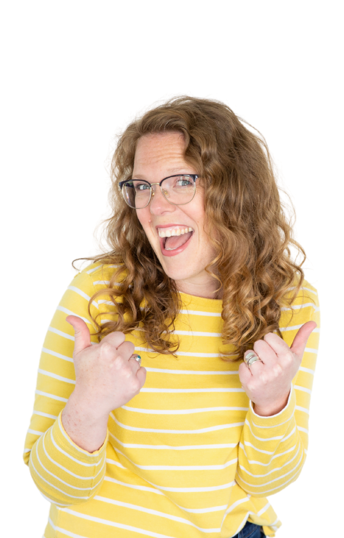 Janna giving thumbs up